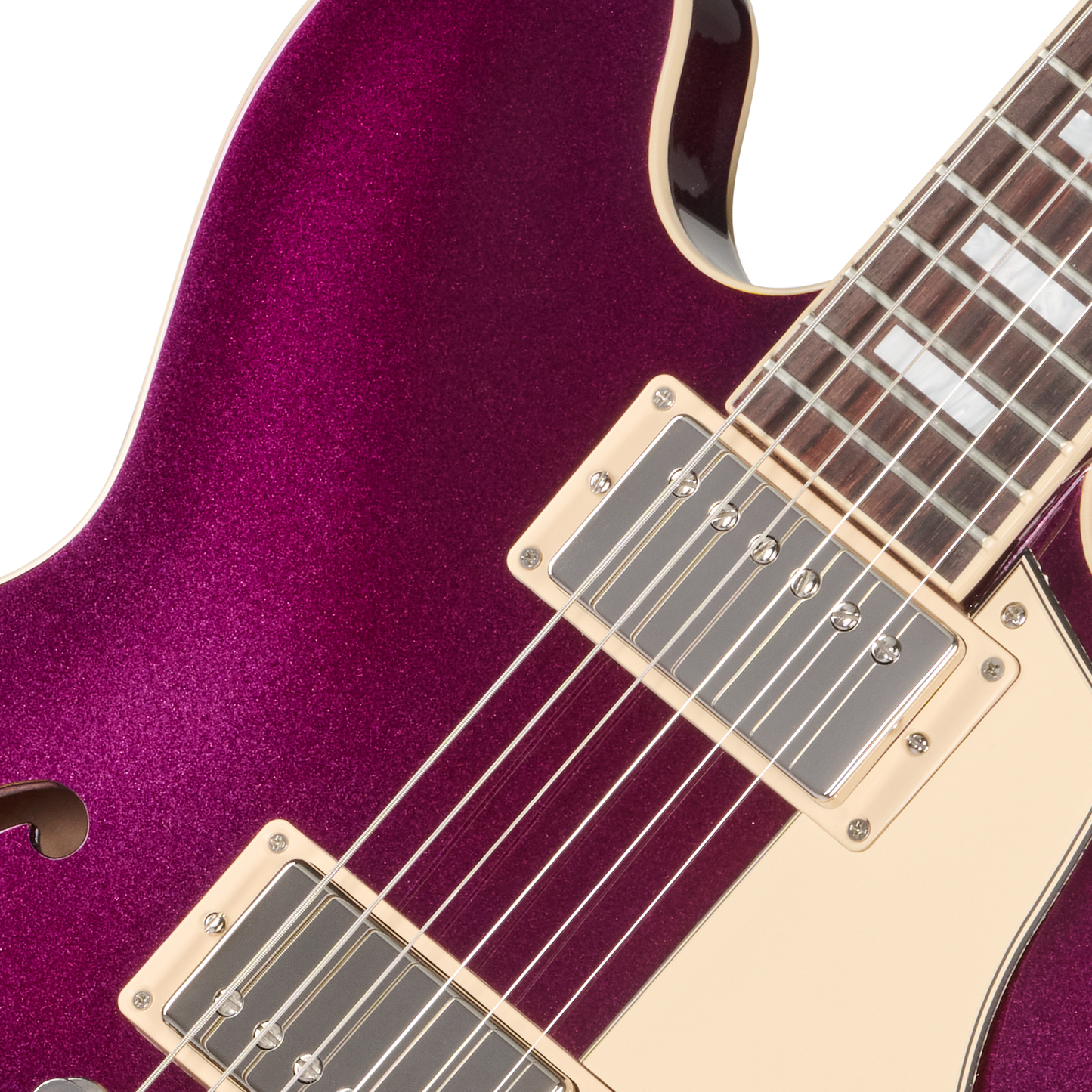 Gibson Mod™ Collection ES-335, Mauveine & Cream Electric Guitar Gibson Mod™ Collection