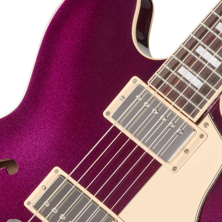 Gibson Mod™ Collection ES-335, Mauveine & Cream Electric Guitar Gibson Mod™ Collection