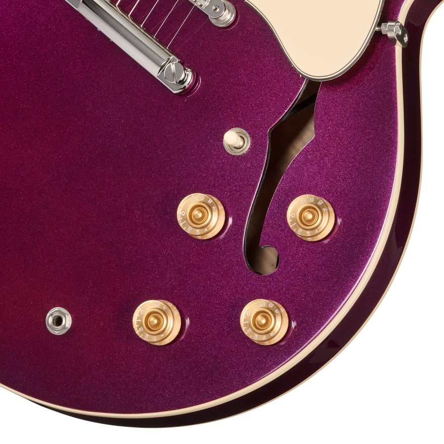 Gibson Mod™ Collection ES-335, Mauveine & Cream Electric Guitar Gibson Mod™ Collection