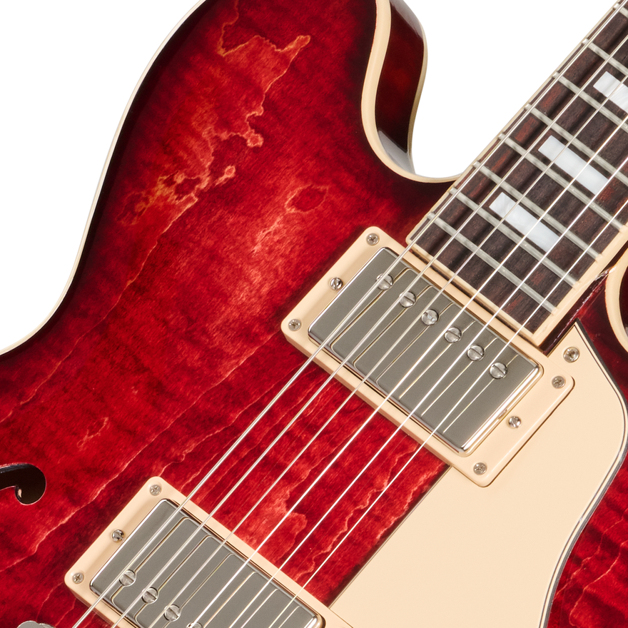 Gibson Mod™ Collection ES-335 Figured, Creamy Crimson Electric Guitar Gibson Mod™ Collection