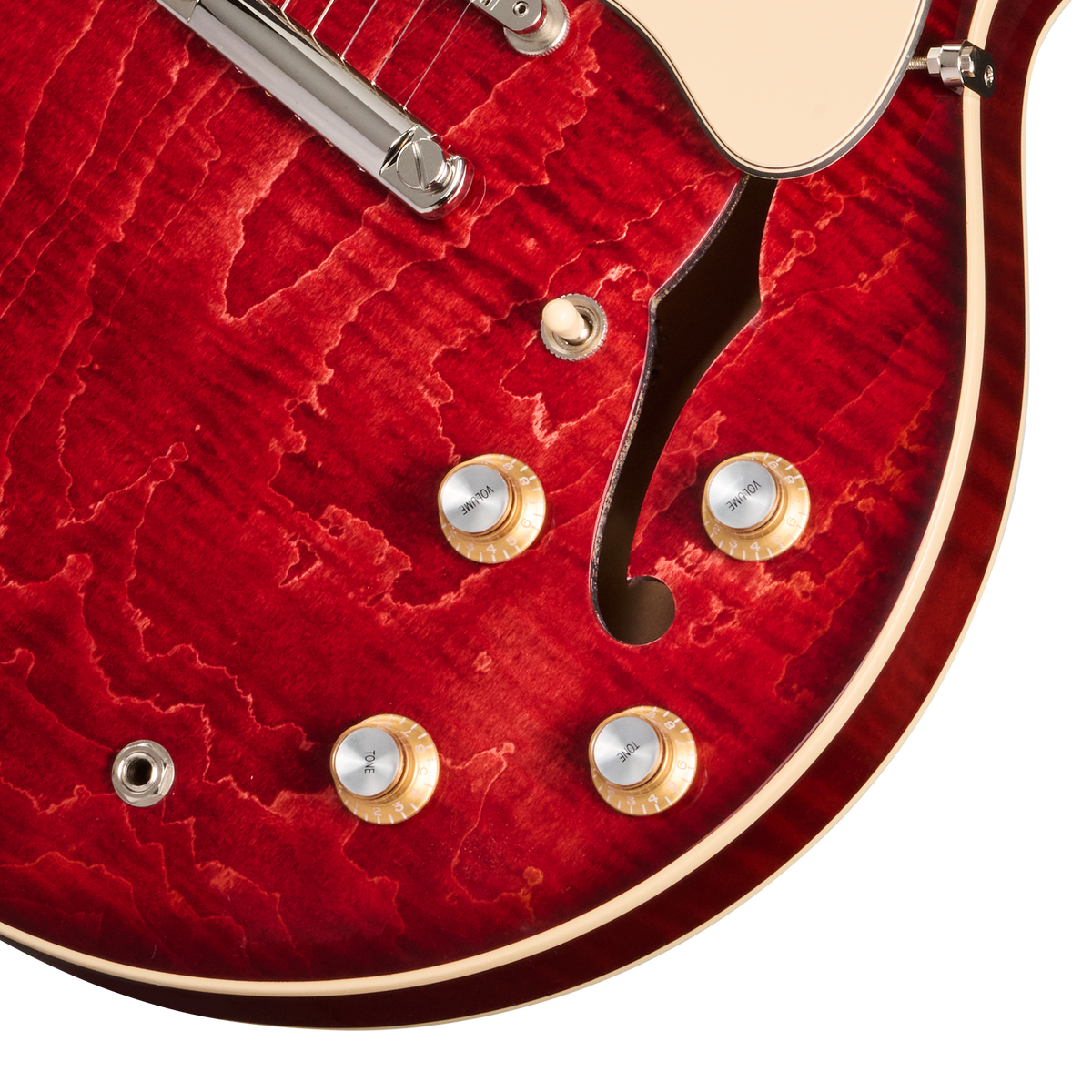 Gibson Mod™ Collection ES-335 Figured, Creamy Crimson Electric Guitar Gibson Mod™ Collection