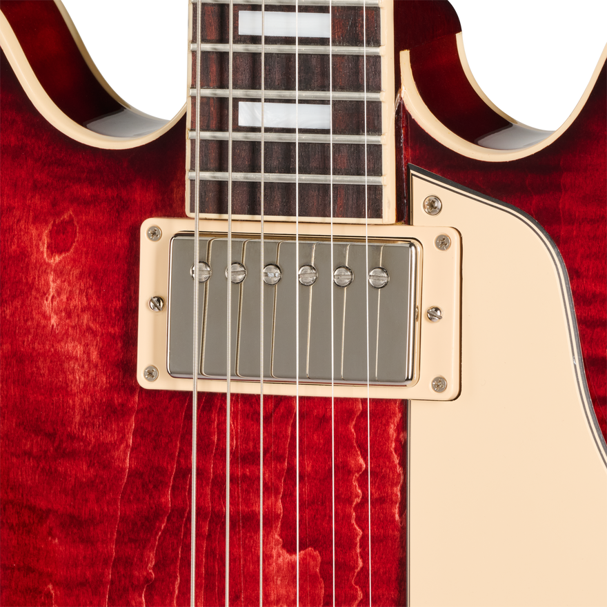 Gibson Mod™ Collection ES-335 Figured, Creamy Crimson Electric Guitar Gibson Mod™ Collection
