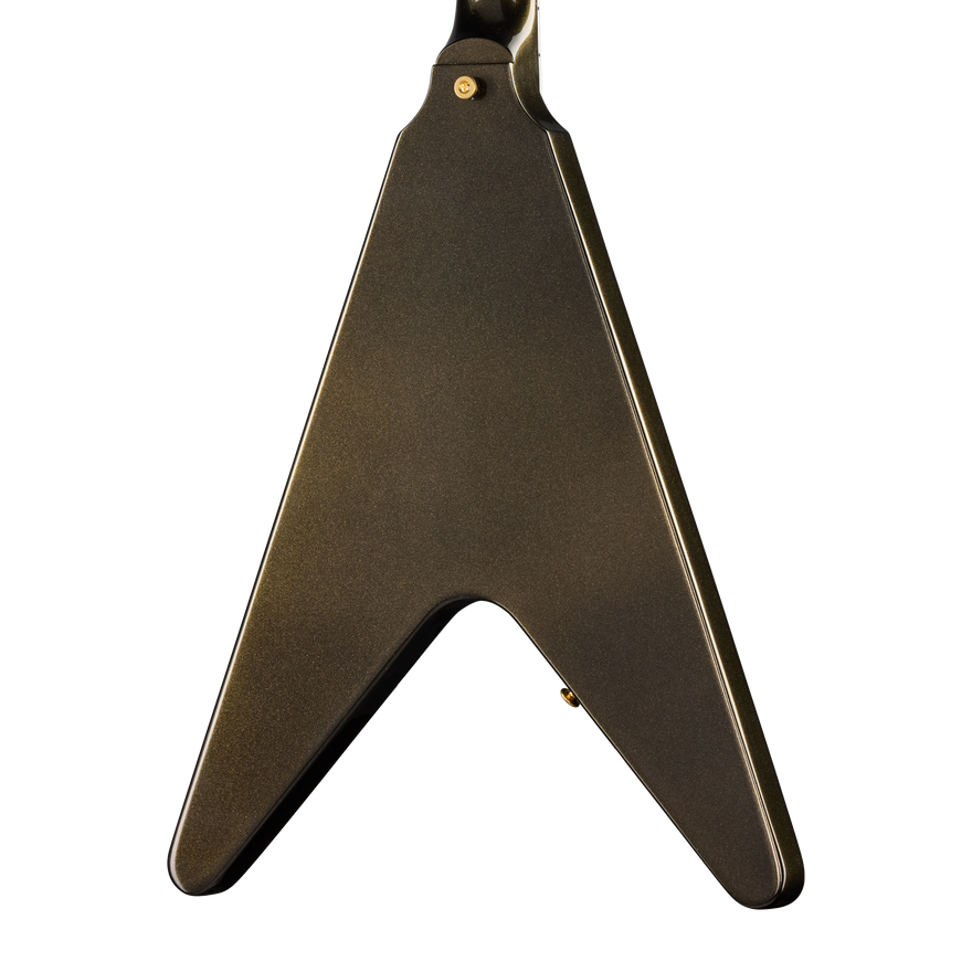Gibson Mod™ Collection Flying V 70s, Brasstacular Electric Guitar Gibson Mod™ Collection