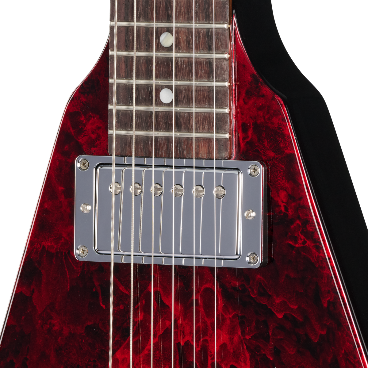Gibson Mod™ Collection Flying V 80s, Flame Job Hot Rod Electric Guitar Gibson Mod™ Collection