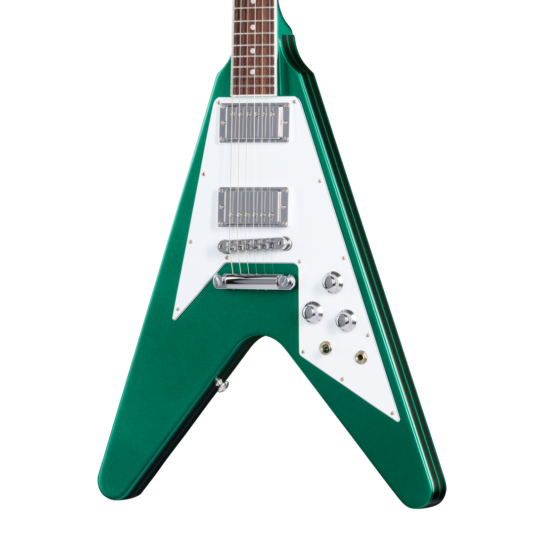 Gibson Mod™ Collection Flying V 70s, Emerald Racer Electric Guitar Gibson Mod™ Collection