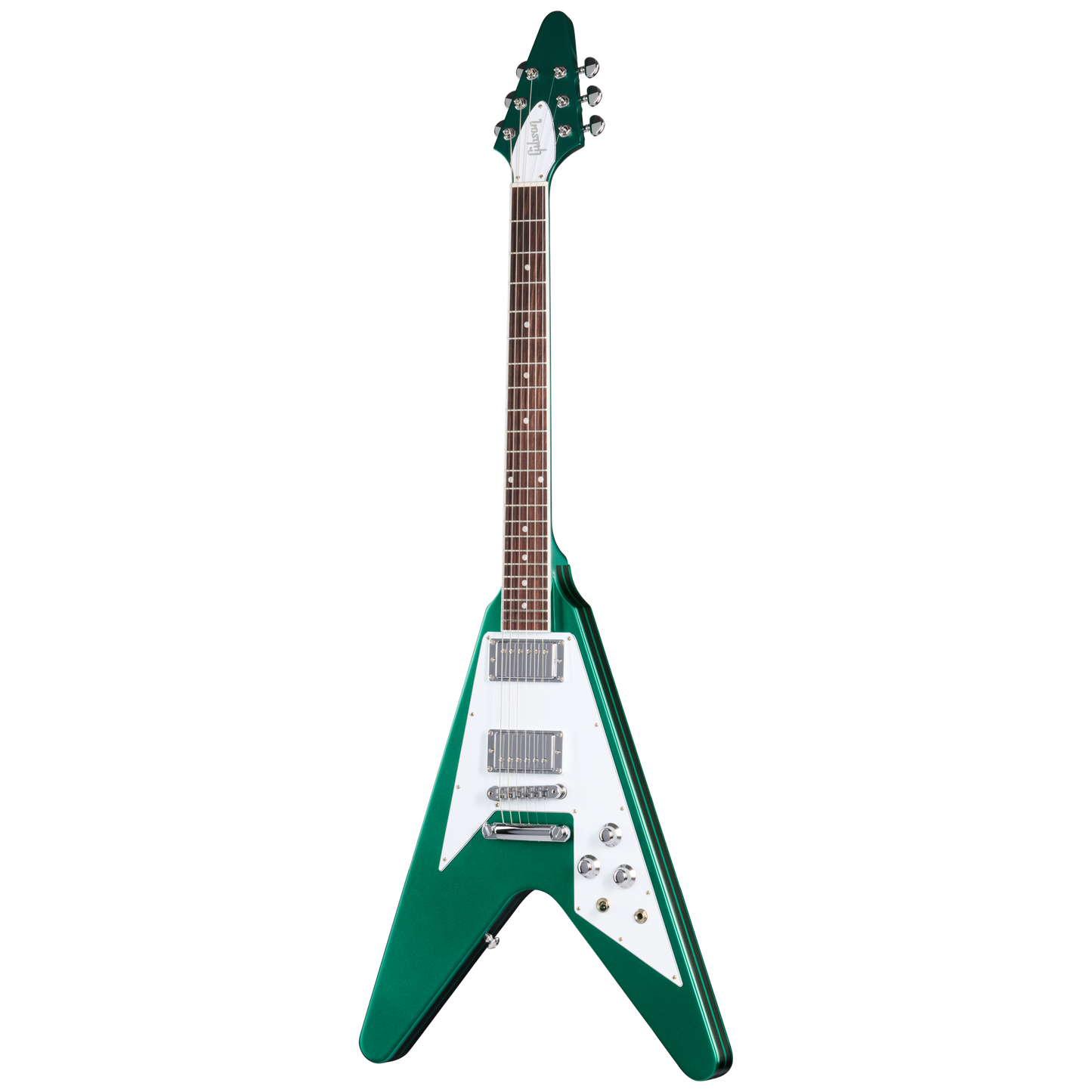 Gibson Mod™ Collection Flying V 70s, Emerald Racer Electric Guitar Gibson Mod™ Collection