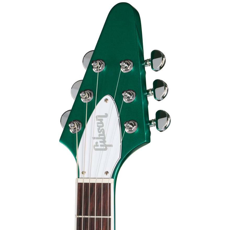 Gibson Mod™ Collection Flying V 70s, Emerald Racer Electric Guitar Gibson Mod™ Collection