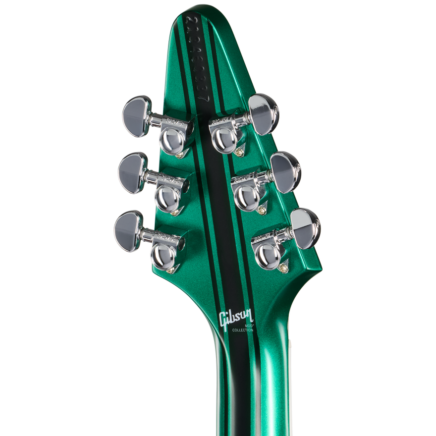 Gibson Mod™ Collection Flying V 70s, Emerald Racer Electric Guitar Gibson Mod™ Collection