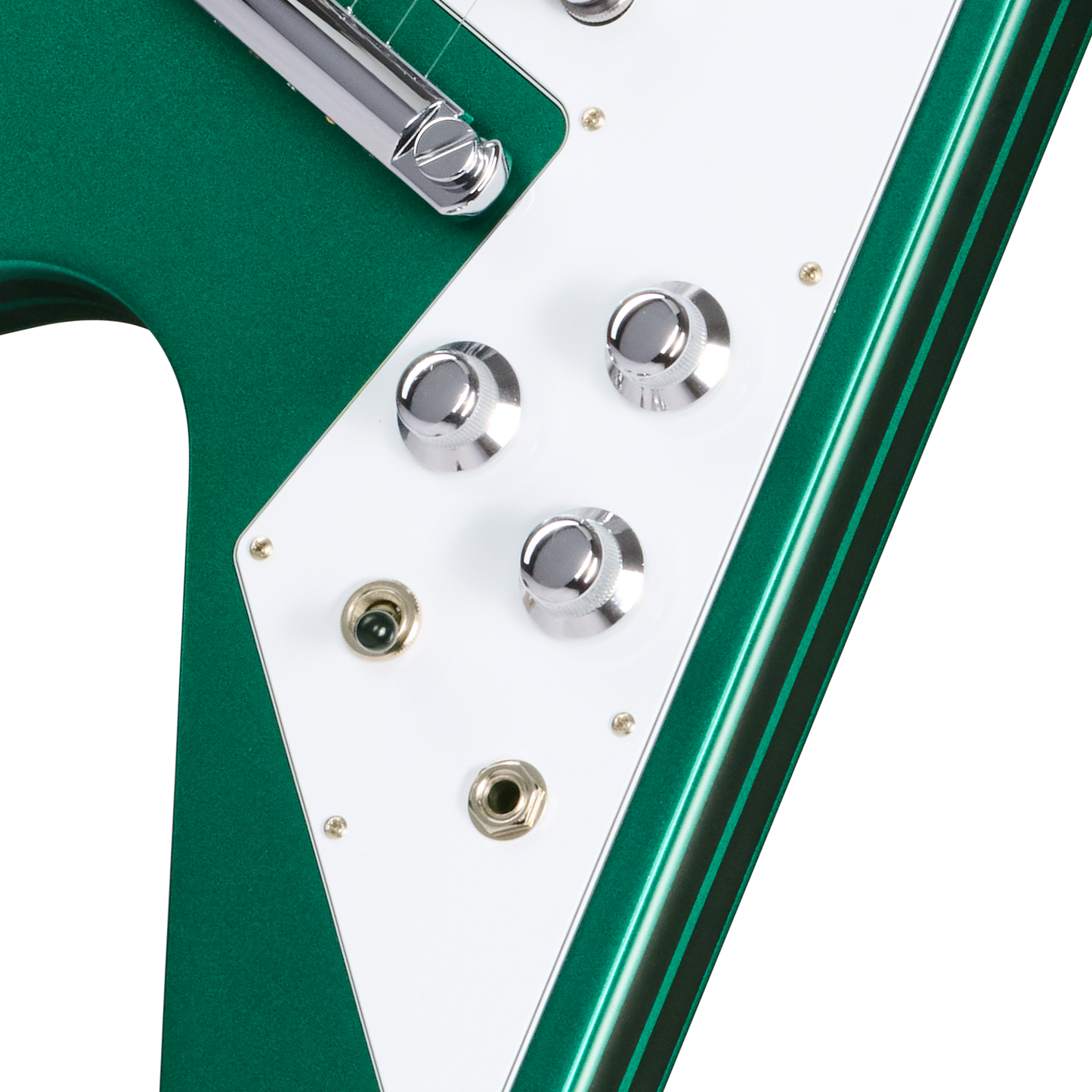 Gibson Mod™ Collection Flying V 70s, Emerald Racer Electric Guitar Gibson Mod™ Collection