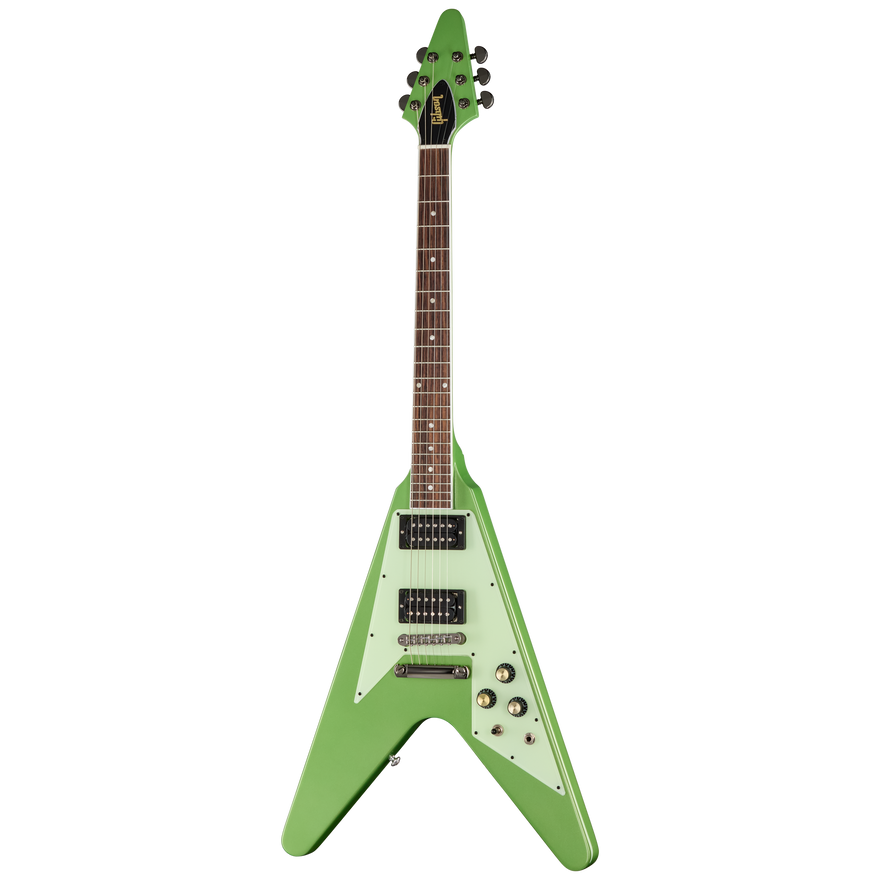 Gibson Mod™ Collection Flying V 70s, The Green Fairy Electric Guitar Gibson Mod™ Collection