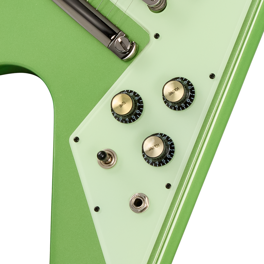 Gibson Mod™ Collection Flying V 70s, The Green Fairy Electric Guitar Gibson Mod™ Collection