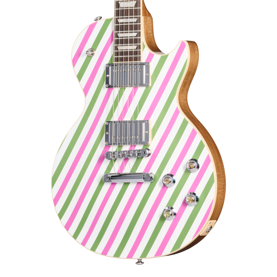 Gibson Mod™ Collection Les Paul Standard 60s, Minty Fresh Stripe Electric Guitar Gibson Mod™ Collection