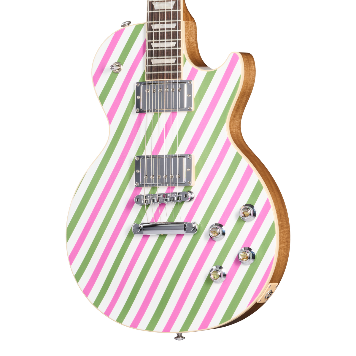 Gibson Mod™ Collection Les Paul Standard 60s, Minty Fresh Stripe Electric Guitar Gibson Mod™ Collection