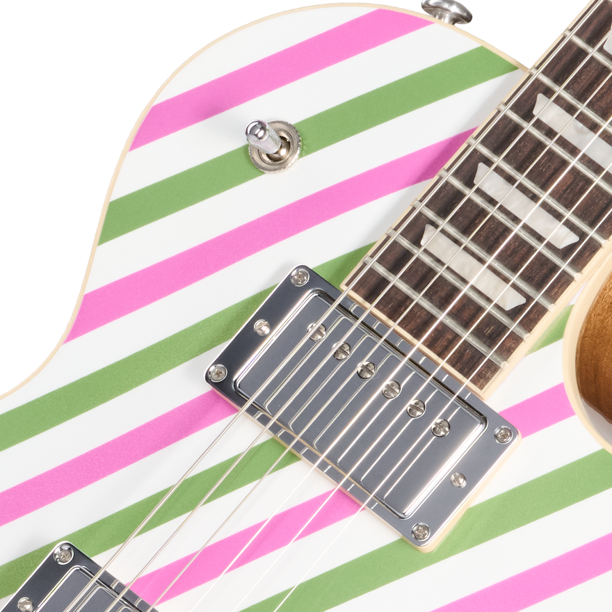 Gibson Mod™ Collection Les Paul Standard 60s, Minty Fresh Stripe Electric Guitar Gibson Mod™ Collection