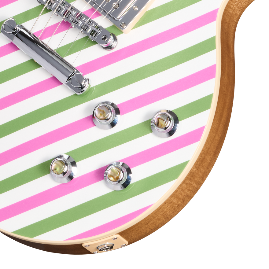 Gibson Mod™ Collection Les Paul Standard 60s, Minty Fresh Stripe Electric Guitar Gibson Mod™ Collection