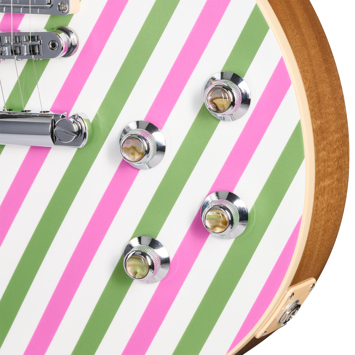 Gibson Mod™ Collection Les Paul Standard 60s, Minty Fresh Stripe Electric Guitar Gibson Mod™ Collection