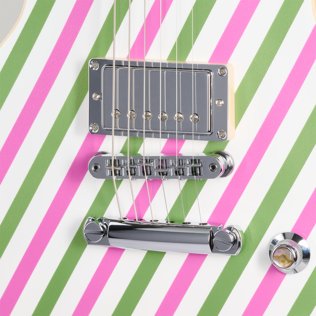 Gibson Mod™ Collection Les Paul Standard 60s, Minty Fresh Stripe Electric Guitar Gibson Mod™ Collection