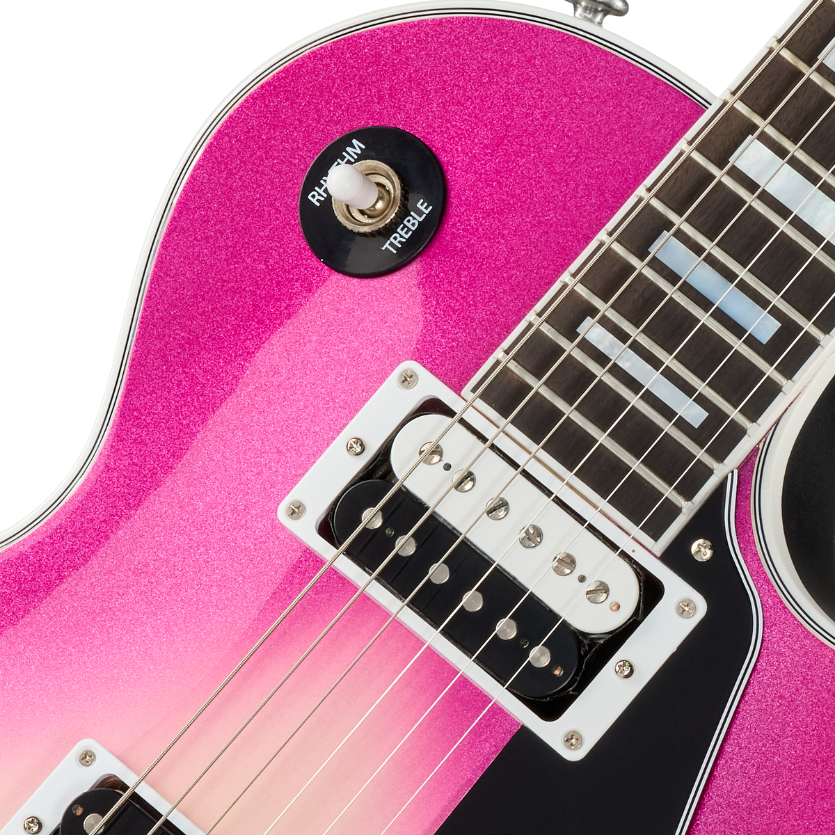 Gibson Mod™ Collection Les Paul Custom 70s, Shimmering Raspberry Cheesecake Electric Guitar Gibson Mod™ Collection