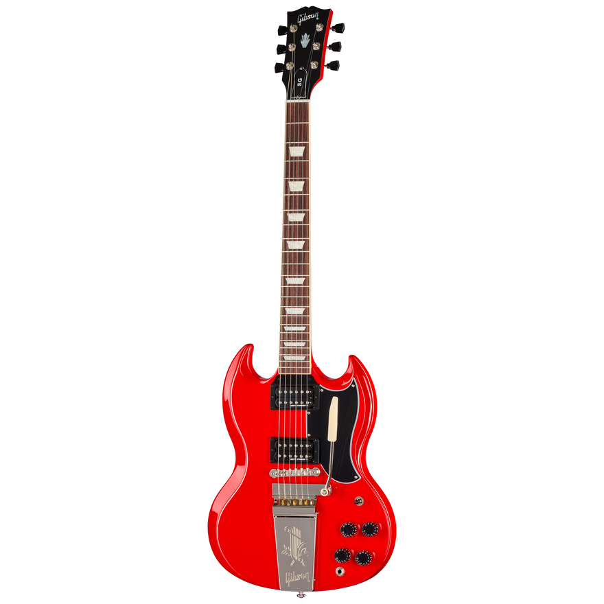 Gibson Mod™ Collection SG Standard '61 Maestro Vibrola, Enzo Rosso Electric Guitar Gibson Mod™ Collection