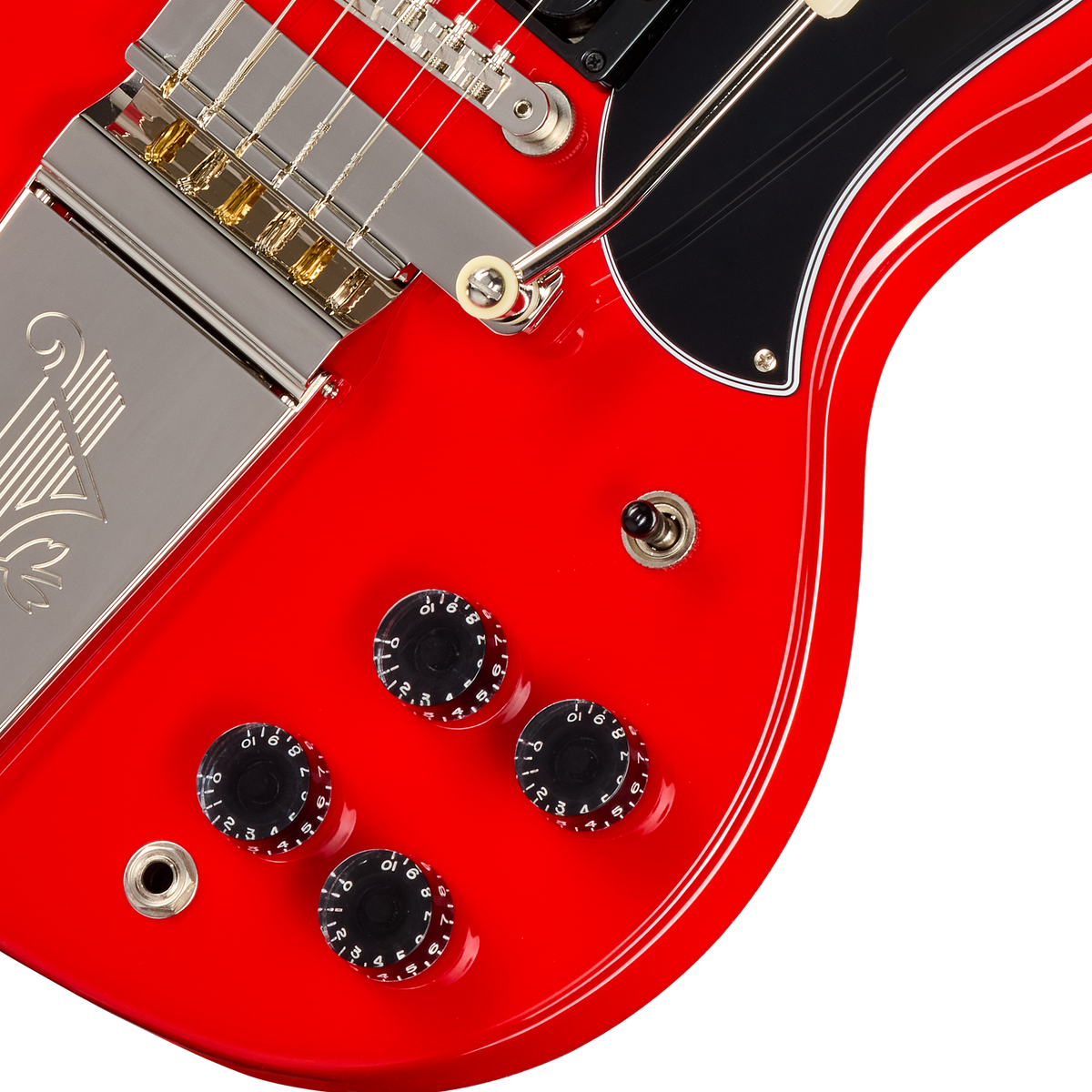 Gibson Mod™ Collection SG Standard '61 Maestro Vibrola, Enzo Rosso Electric Guitar Gibson Mod™ Collection