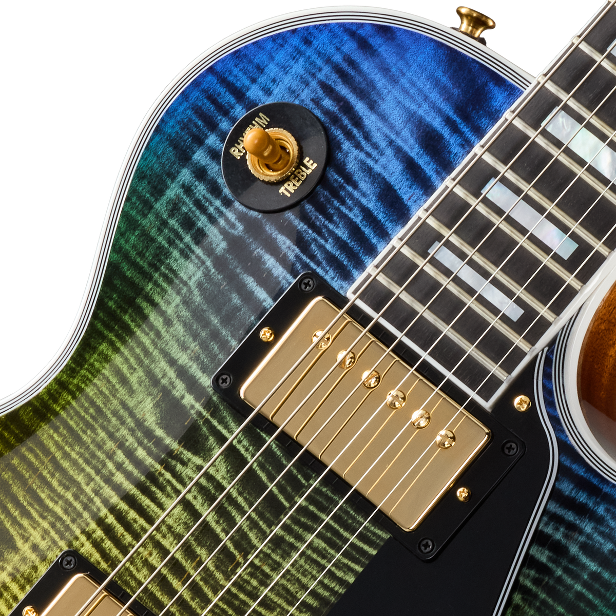 Gibson Mod™ Collection Les Paul Custom, Rockin' Rainbow Electric Guitar Gibson Mod™ Collection
