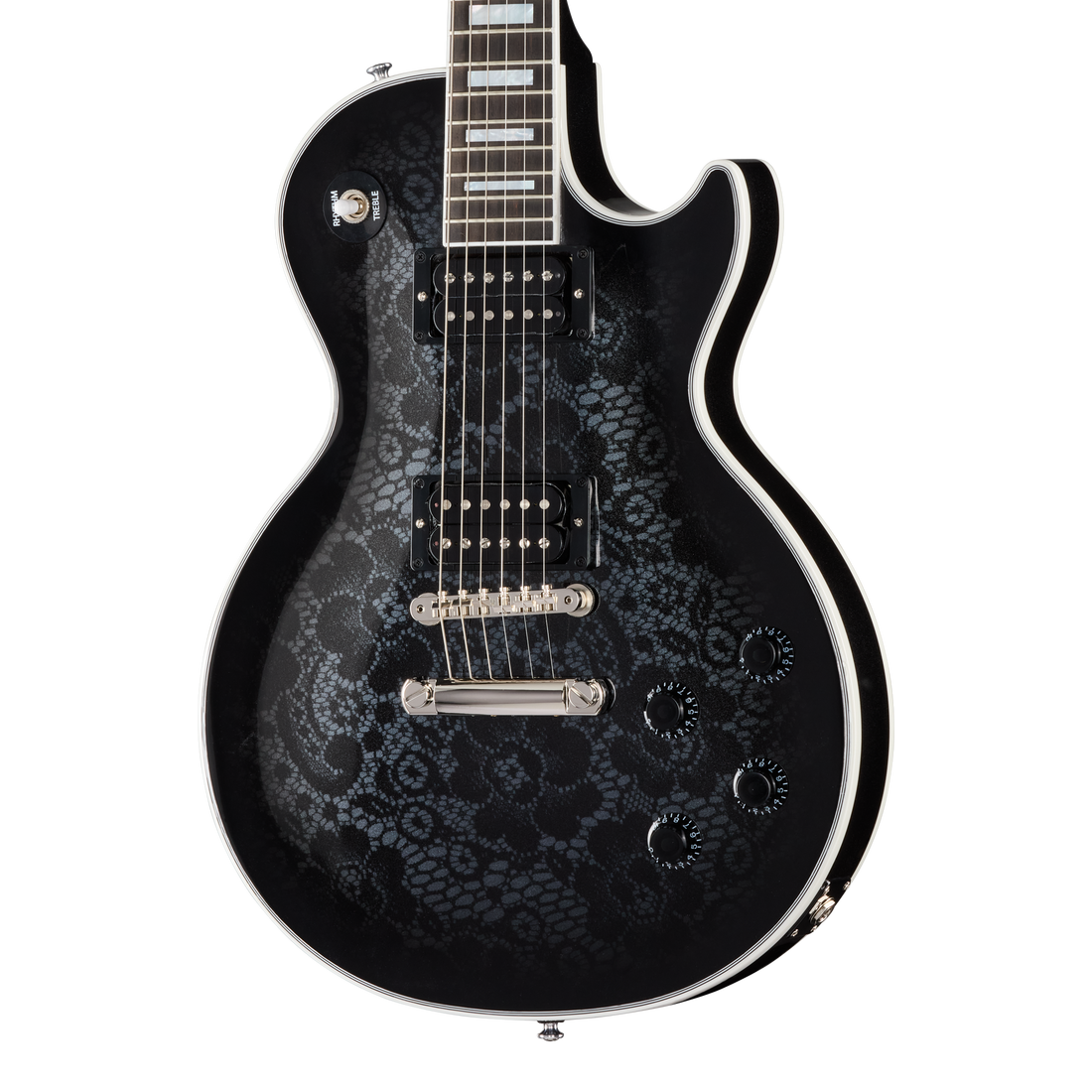 Gibson Mod™ Collection Les Paul Custom 70s, Nighty-Nite Graphite Electric Guitar Gibson Mod™ Collection