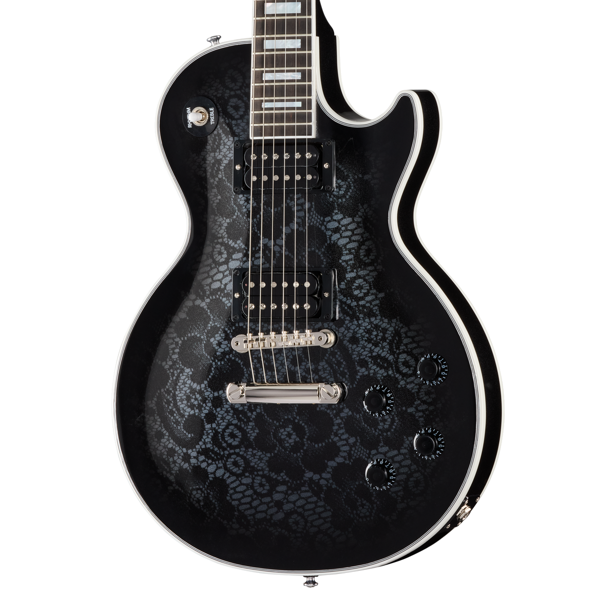 Gibson Mod™ Collection Les Paul Custom 70s, Nighty-Nite Graphite Electric Guitar Gibson Mod™ Collection
