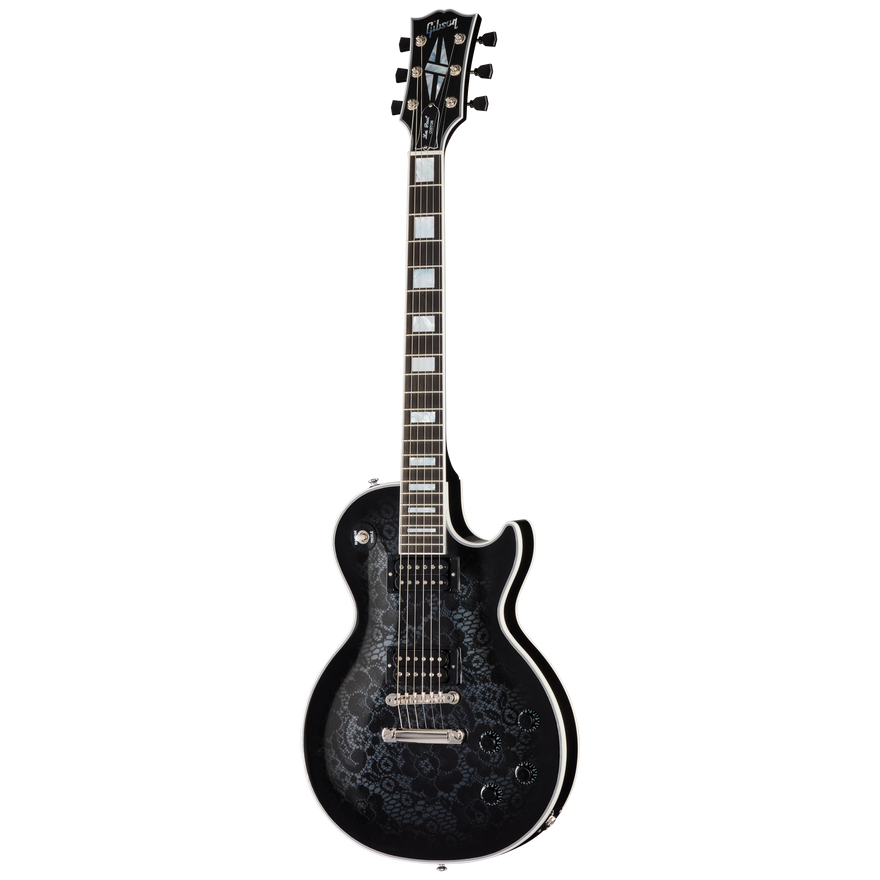 Gibson Mod™ Collection Les Paul Custom 70s, Nighty-Nite Graphite Electric Guitar Gibson Mod™ Collection