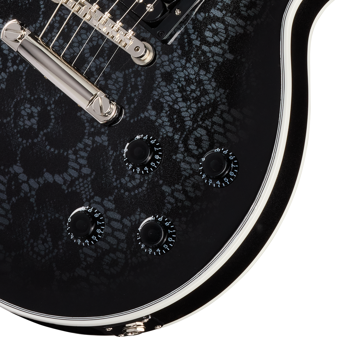 Gibson Mod™ Collection Les Paul Custom 70s, Nighty-Nite Graphite Electric Guitar Gibson Mod™ Collection