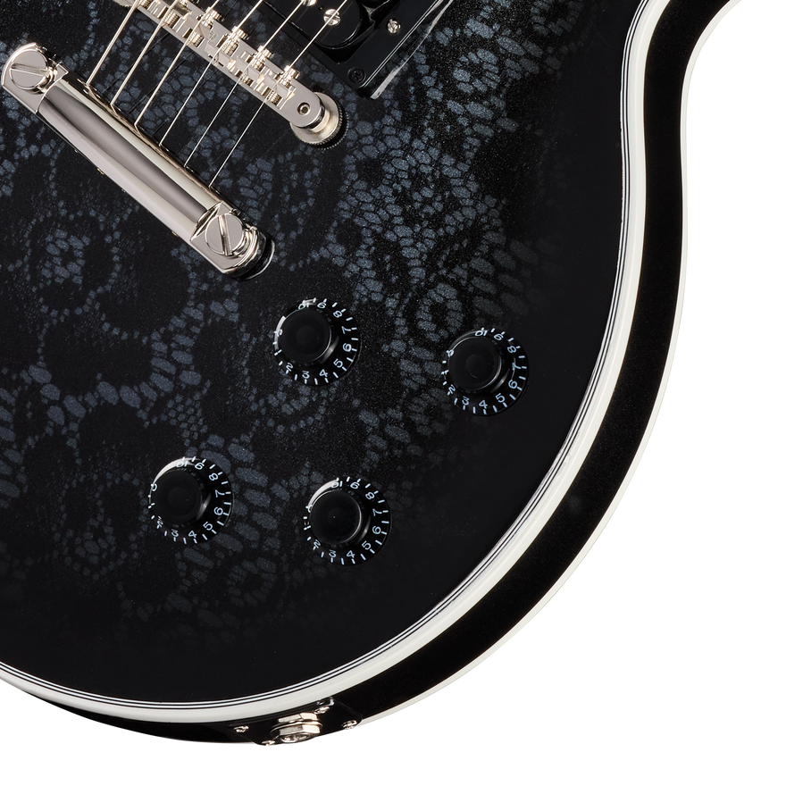 Gibson Mod™ Collection Les Paul Custom 70s, Nighty-Nite Graphite Electric Guitar Gibson Mod™ Collection