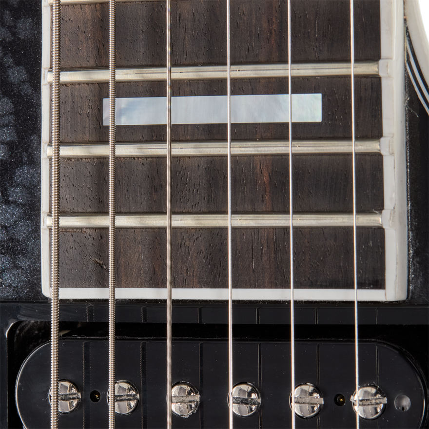 Gibson Mod™ Collection Les Paul Custom 70s, Nighty-Nite Graphite Electric Guitar Gibson Mod™ Collection