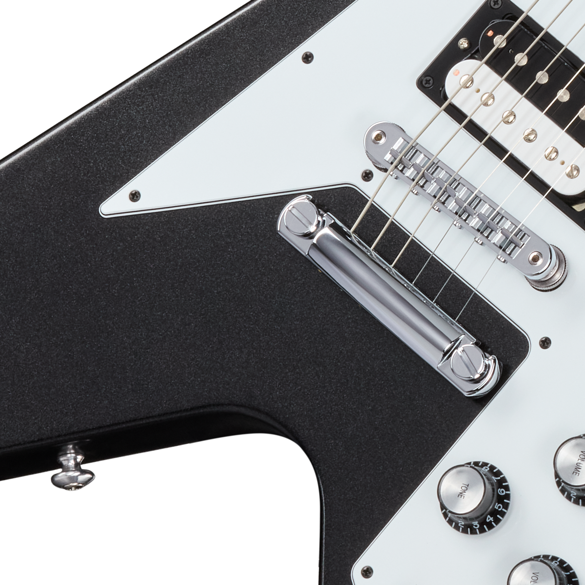 Gibson Mod™ Collection Flying V 70s, Airtight Graphite Electric Guitar Gibson Mod™ Collection
