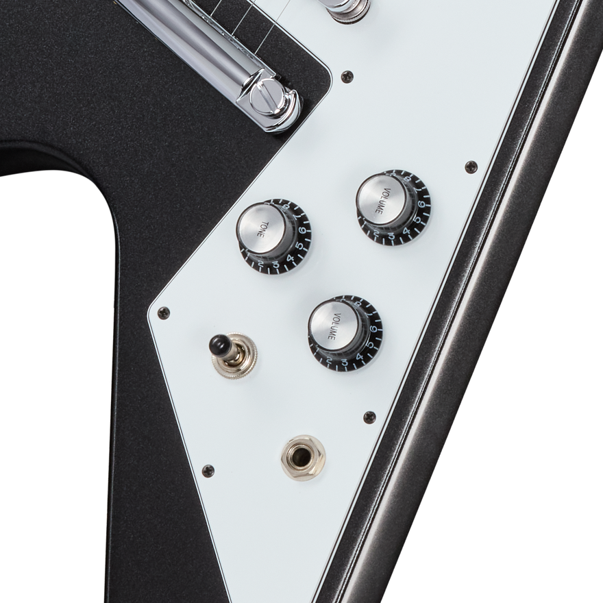 Gibson Mod™ Collection Flying V 70s, Airtight Graphite Electric Guitar Gibson Mod™ Collection