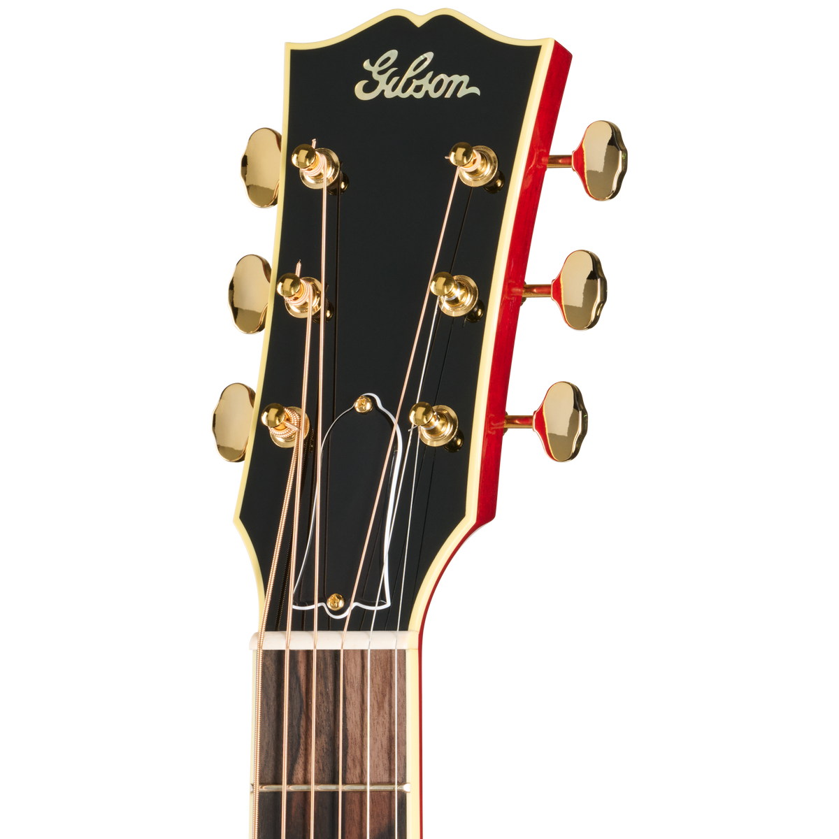 Gibson Custom J-45 Standard with Bearclaw Spruce and AA Quilt Maple, Cherry Sunburst Stain Acoustic Guitar Gibson Custom