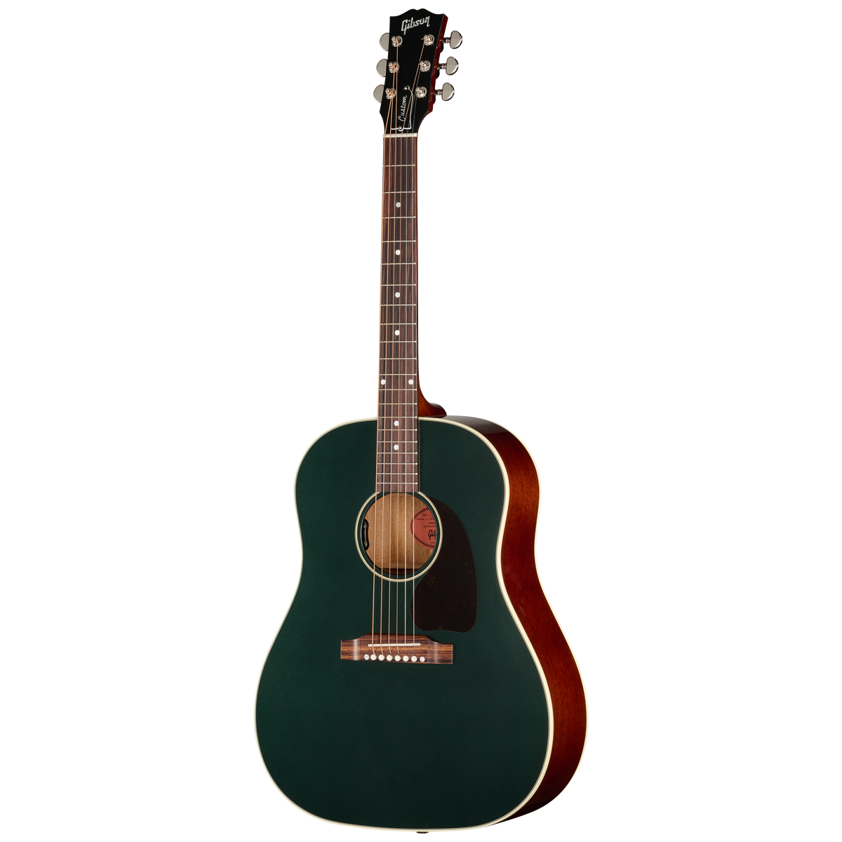 Gibson Custom J-45 Standard with HiFi DNA, Gloss, British Racing Green, Exclusive Acoustic Guitar Gibson Custom