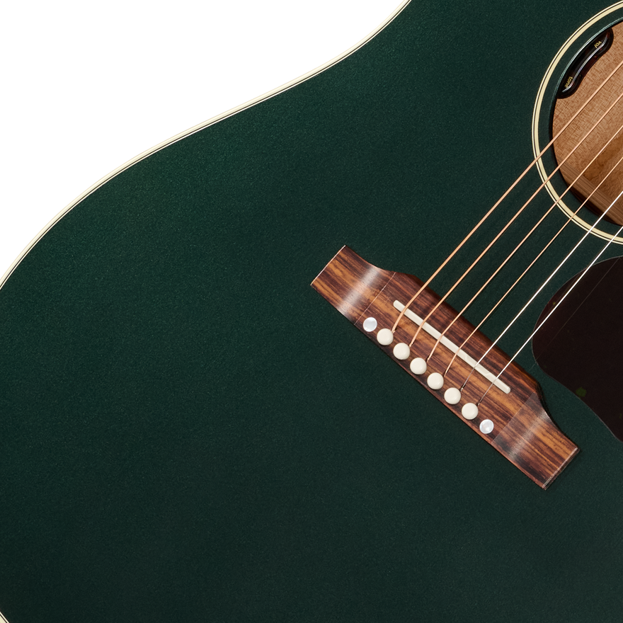 Gibson Custom J-45 Standard with HiFi DNA, Gloss, British Racing Green, Exclusive Acoustic Guitar Gibson Custom