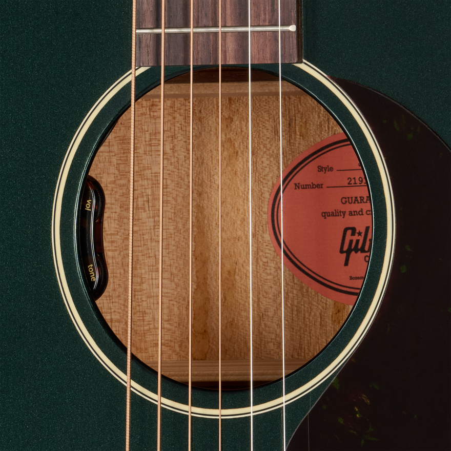 Gibson Custom J-45 Standard with HiFi DNA, Gloss, British Racing Green, Exclusive Acoustic Guitar Gibson Custom