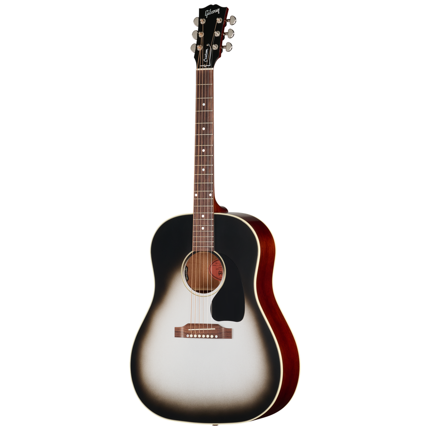 Gibson Custom J-45 Standard with HiFi DNA, Gloss, Silverburst, Exclusive Acoustic Guitar Gibson Custom
