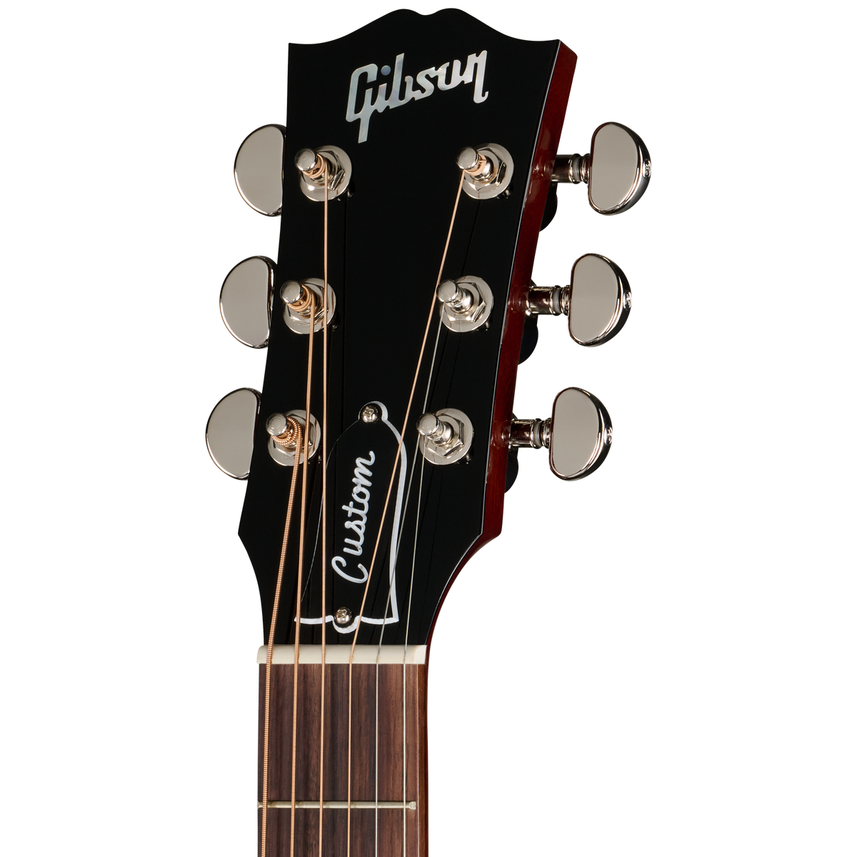 Gibson Custom J-45 Standard with HiFi DNA, Gloss, Silverburst, Exclusive Acoustic Guitar Gibson Custom