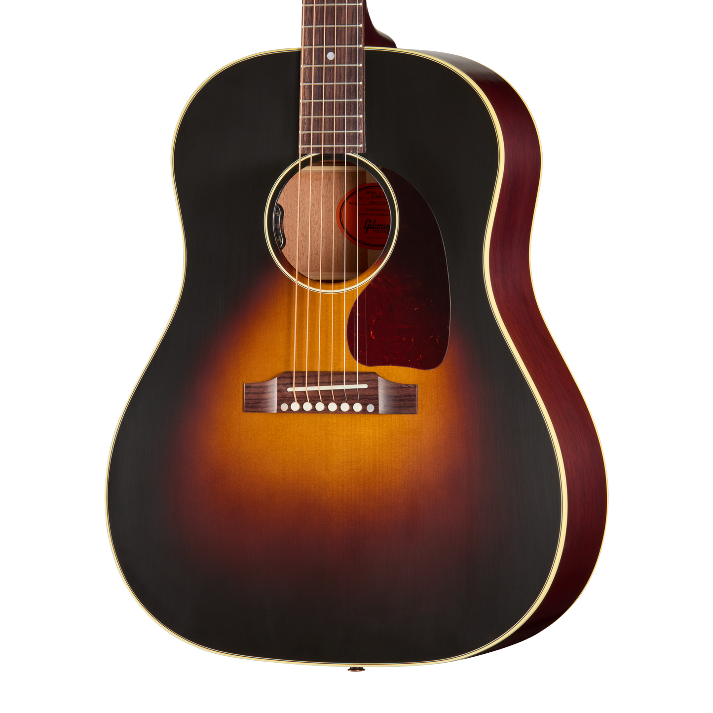 Gibson Custom J-45 50s Sinker Mahogany with HiFi, VOS, Vintage Sunburst Acoustic Guitar Gibson Custom