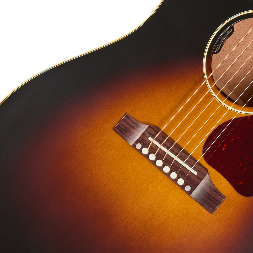 Gibson Custom J-45 50s Sinker Mahogany with HiFi, VOS, Vintage Sunburst Acoustic Guitar Gibson Custom