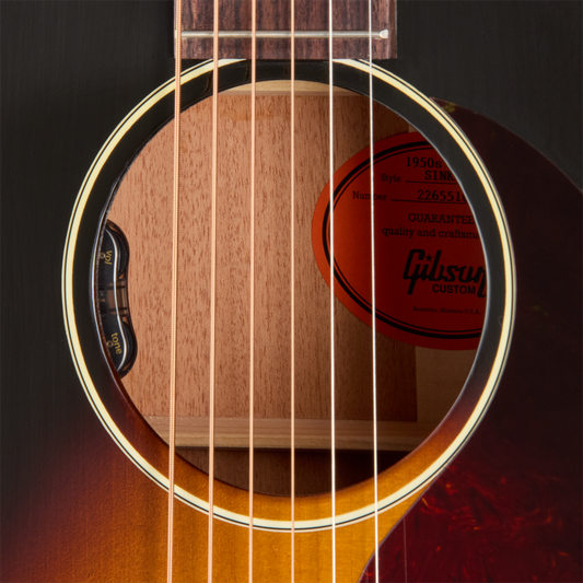 Gibson Custom J-45 50s Sinker Mahogany with HiFi, VOS, Vintage Sunburst Acoustic Guitar Gibson Custom