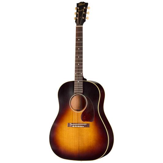 Gibson Custom 1942 Banner J-45 Reissue, Ultra Light Aged, Vintage Sunburst Acoustic Guitar Gibson Custom