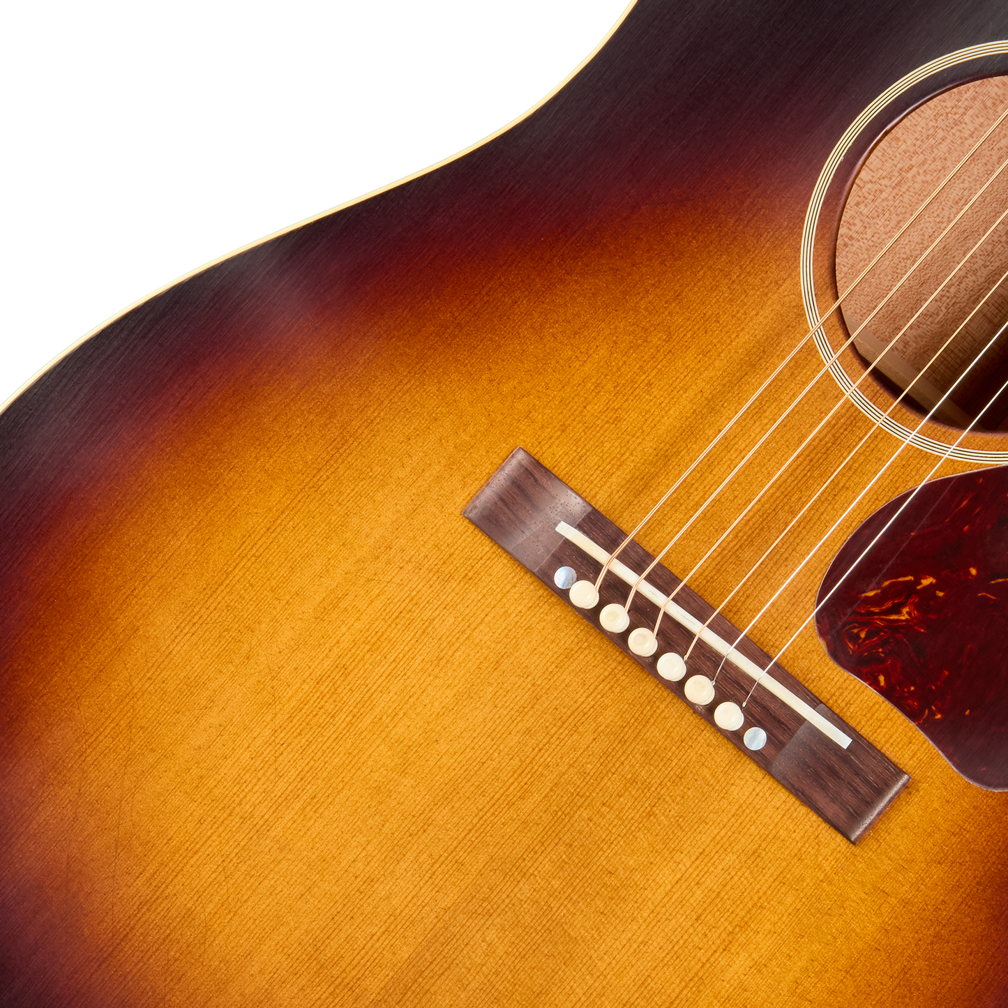 Gibson Custom 1942 Banner J-45 Reissue, Ultra Light Aged, Vintage Sunburst Acoustic Guitar Gibson Custom