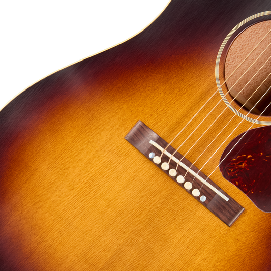 Gibson Custom 1942 Banner J-45 Reissue, Ultra Light Aged, Vintage Sunburst Acoustic Guitar Gibson Custom