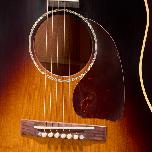 Gibson Custom 1942 Banner J-45 Reissue, Ultra Light Aged, Vintage Sunburst Acoustic Guitar Gibson Custom