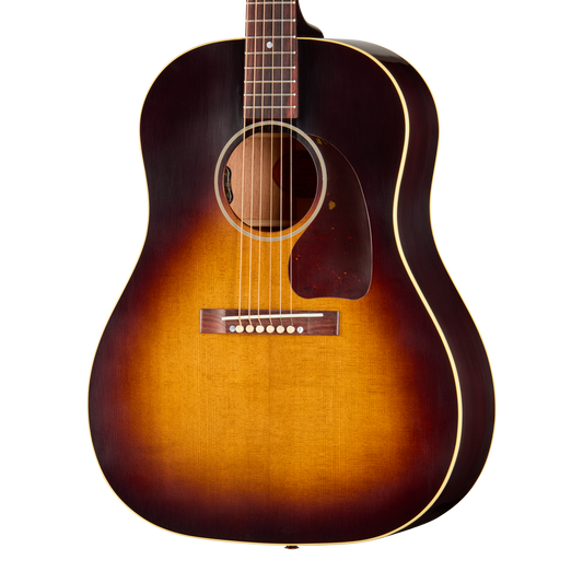 Gibson Custom 1942 Banner J-45 Reissue with HiFi, Ultra Light Aged, Vintage Sunburst Acoustic Guitar Gibson Custom