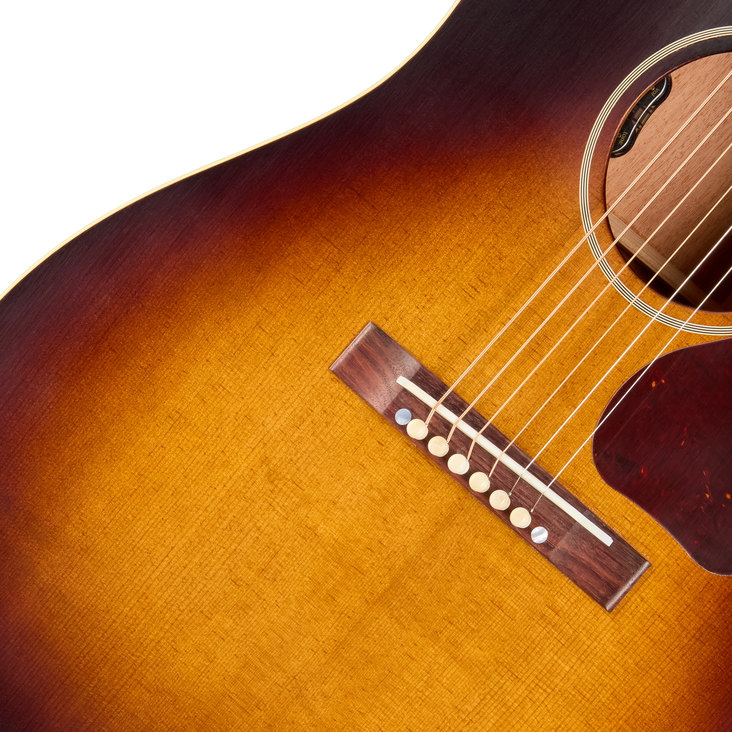 Gibson Custom 1942 Banner J-45 Reissue with HiFi, Ultra Light Aged, Vintage Sunburst Acoustic Guitar Gibson Custom