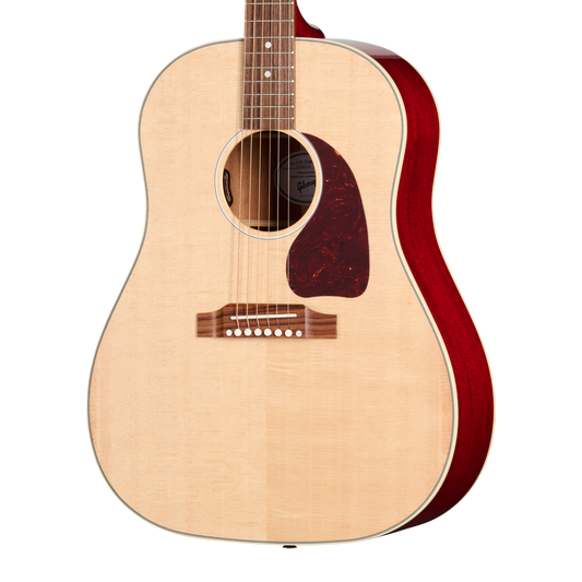 Gibson J-45 Standard, Natural Top Cherry Back and Sides, Exclusive Acoustic Guitar Gibson