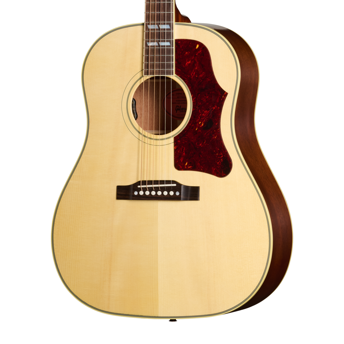 Gibson Custom Country Western Round Shoulder with Red Spruce Top, Antique Natural, Exclusive Electric Guitar Gibson Custom